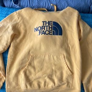 Yellow North Face Hoodie